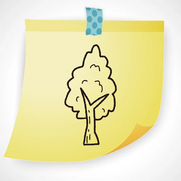 Elemento ícone doodle planta —  Vetores de Stock
