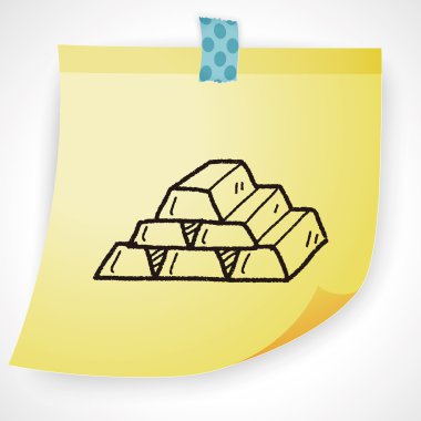 külçe doodle Icon öğesi