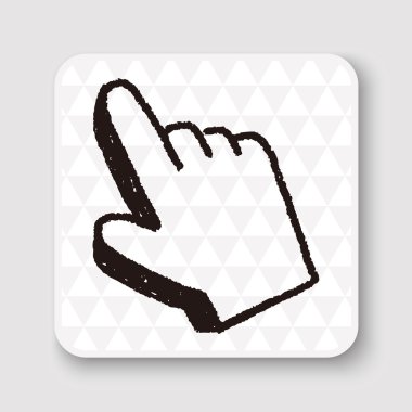 Çizim işaretleyici vektör illüstrasyonu