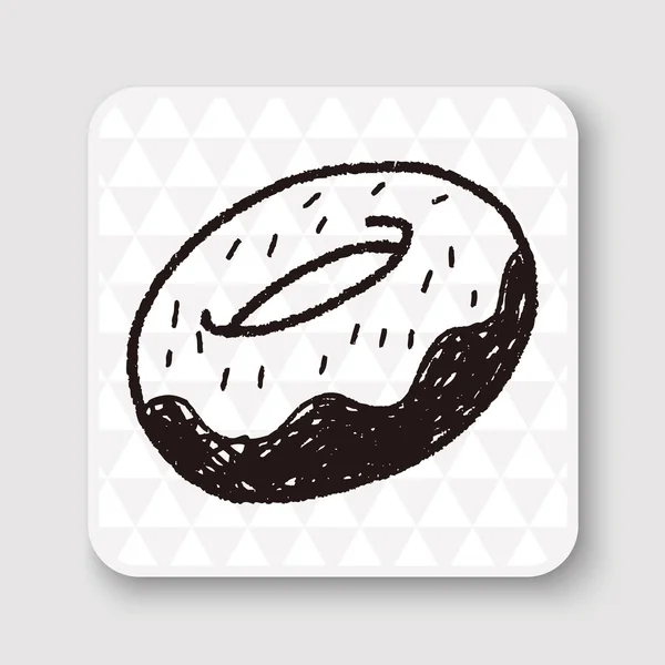 Doodle Donuts vector illustration vector illustration — Stock Vector