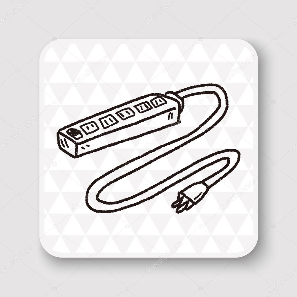 Extension Cord Drawing