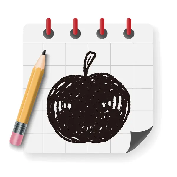 Jabłko zbiory ilustracji wektorowych — Wektor stockowy