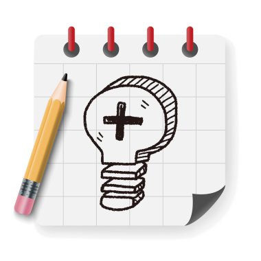 fikir doodle vektör çizim