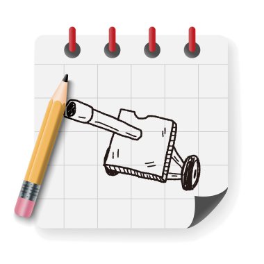 Top vektör çizim doodle