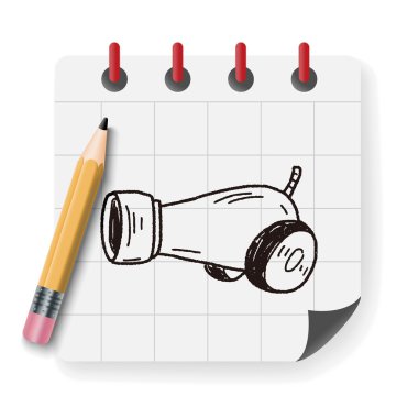 Top vektör çizim doodle