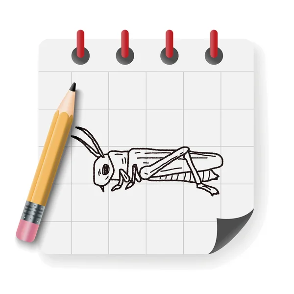 Illustration vectorielle de gribouille gribouillis — Image vectorielle