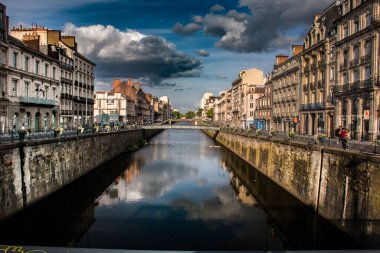Vilaine Nehri, Rennes, Bretagne, Fransa