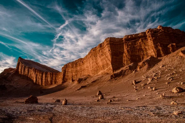 Maanvallei Atacama Woestijn Chili — Stockfoto