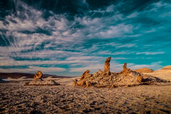 Hold Völgy Atacama Sivatag Chilében — Stock Fotó