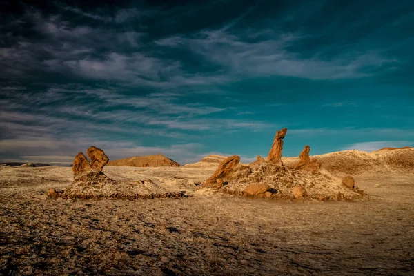 Σελήνη Κοιλάδα Έρημο Atacama Στη Χιλή — Φωτογραφία Αρχείου