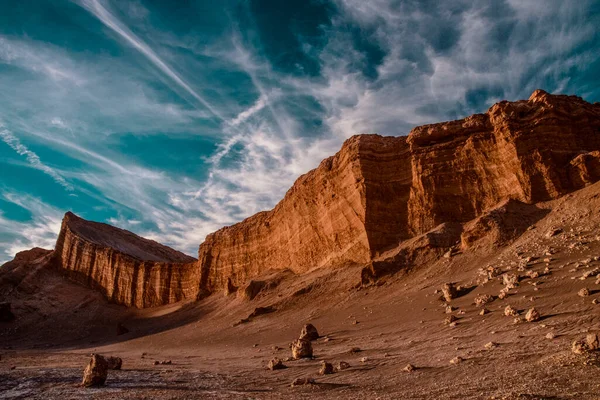 Maanvallei Atacama Woestijn Chili — Stockfoto