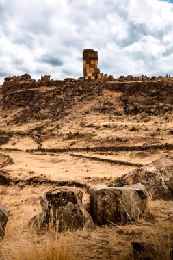 Sillustani dünyadaki en önemli nekropoldür. La Chullpa del Lagarto, Kolla kültürüne ait bir mezar kulesidir. Umayo Gölü, Puno, Peru kıyılarında yer almaktadır.