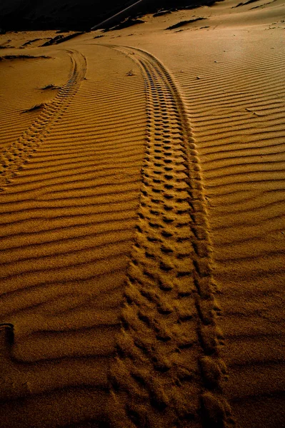 Dűnék Tája Atacama Sivatag Chile — Stock Fotó