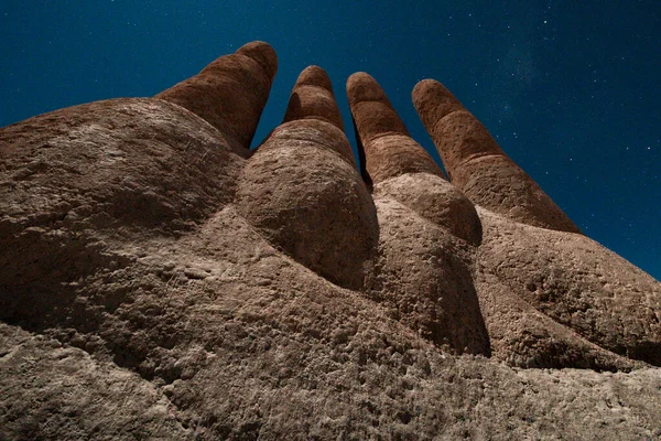 Escultura Mano Del Desierto Desierto Atacama Antofagasta Chile — Zdjęcie stockowe