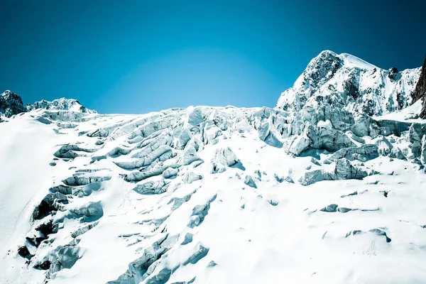 Ένας Όμορφος Παγετώνας Βουνού — Φωτογραφία Αρχείου