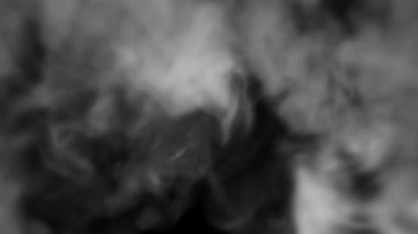 Yoğun duman hareketi 4K