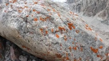 Buzullarla manzaranın görüntüsü