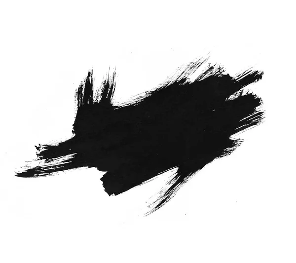 Ink spot fundo isolado em um fundo branco. Grunge sujeira respingo, mancha, spray, respingo com gotas manchas. — Fotografia de Stock