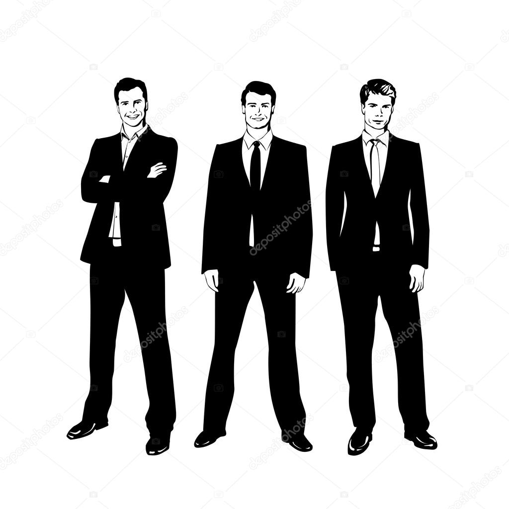Three businessman