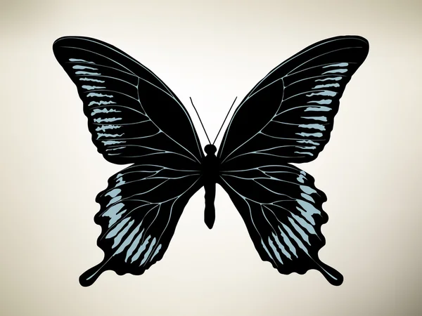 Papillon. Illustration vectorielle — Image vectorielle