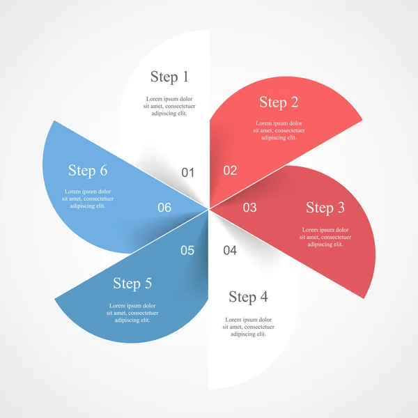 Vectorinfografische template — Stockvector