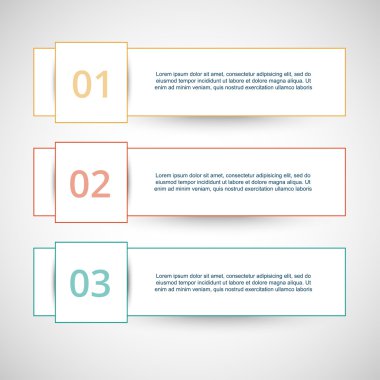 Vektör satırları Infographic. 