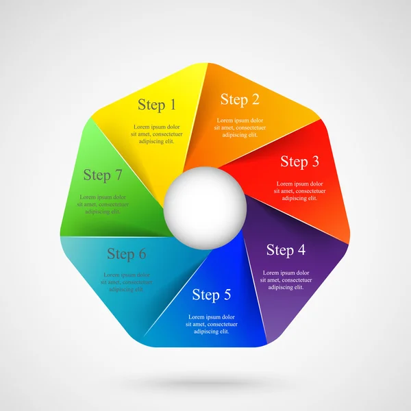 Vectorinfografische template — Stockvector