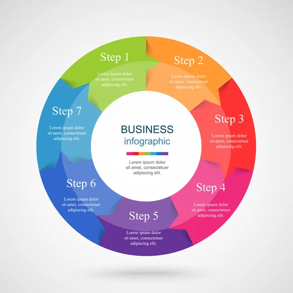 Template voor vectorinfografieën — Stockvector