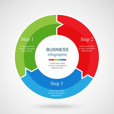 vektör bilgi grafikleri şablonu