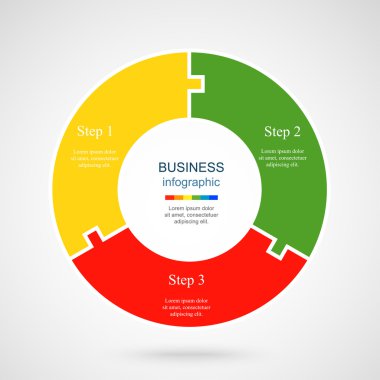 vektör bilgi grafikleri şablonu