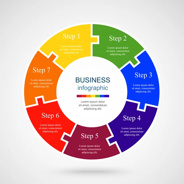 Template voor vectorinfografieën — Stockvector