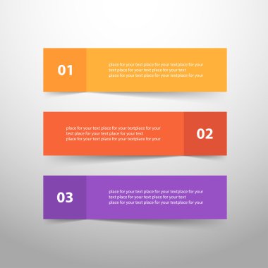 vektör satırları okları Infographic. 