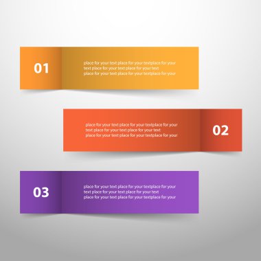 vektör satırları okları Infographic. 