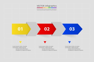 Vektör zaman çizelgesi şablonu