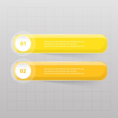 vektör satırları okları Infographic. 