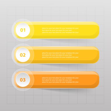 vektör satırları okları Infographic. 