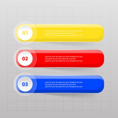vektör satırları okları Infographic. 
