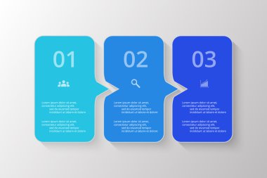 vektör satırları okları Infographic.