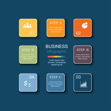 Infographic vektör