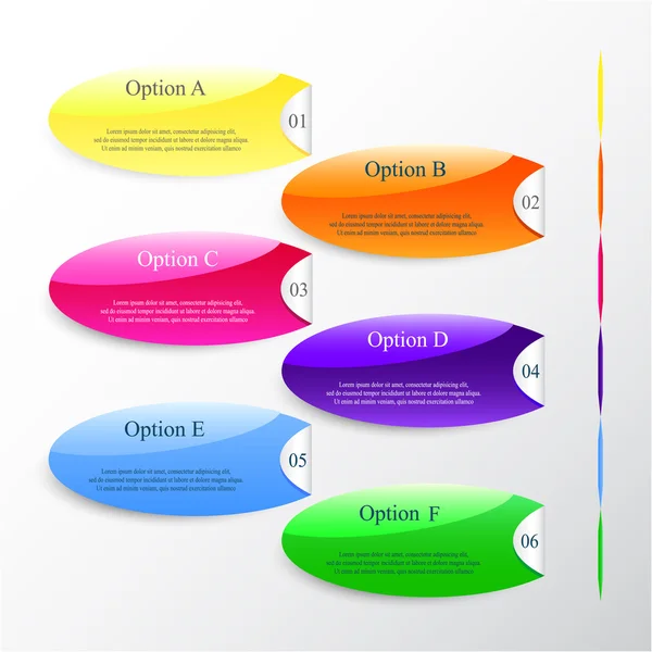 Vector infographic — Stock Vector