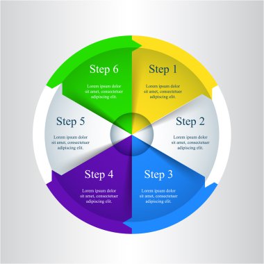 Infographic vektör