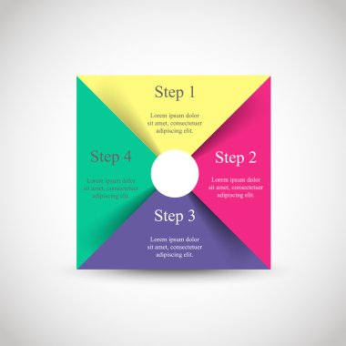 Infographic vektör