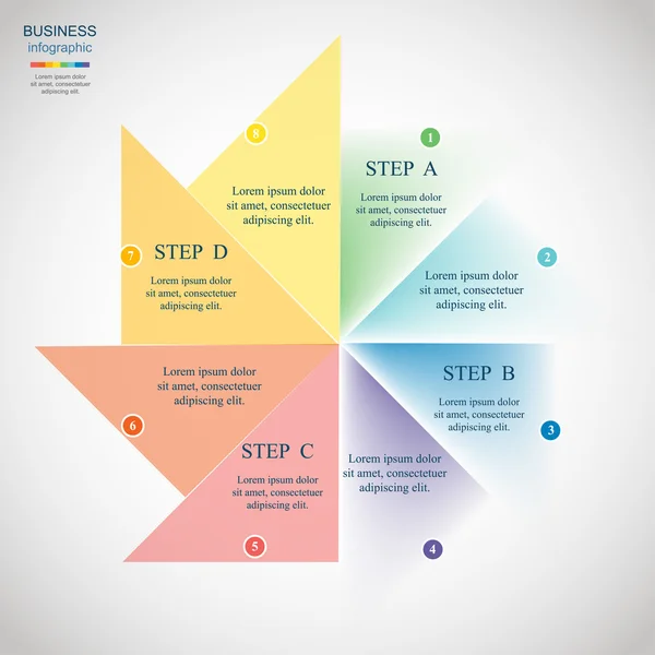 Wektora infographic — Wektor stockowy