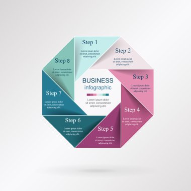 Infographic vektör