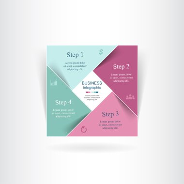Infographic vektör