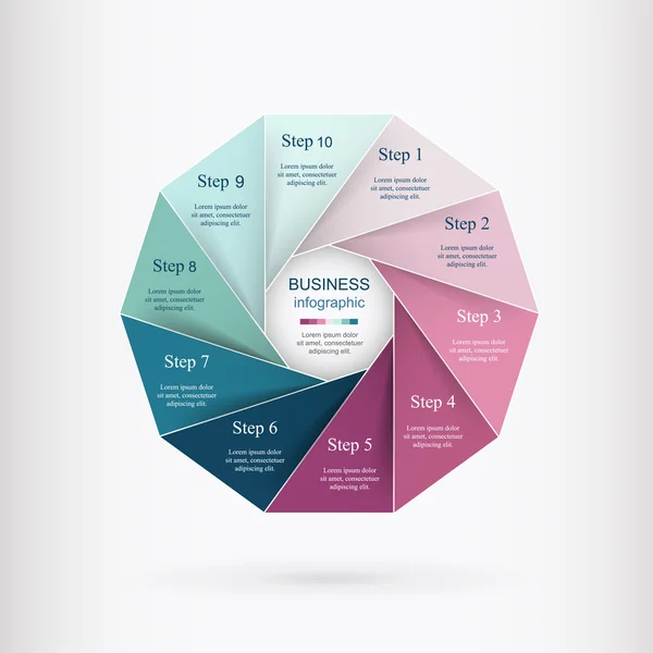 Wektora infographic — Wektor stockowy