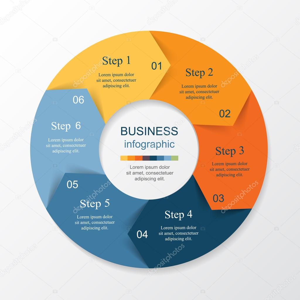 Vector infographic template