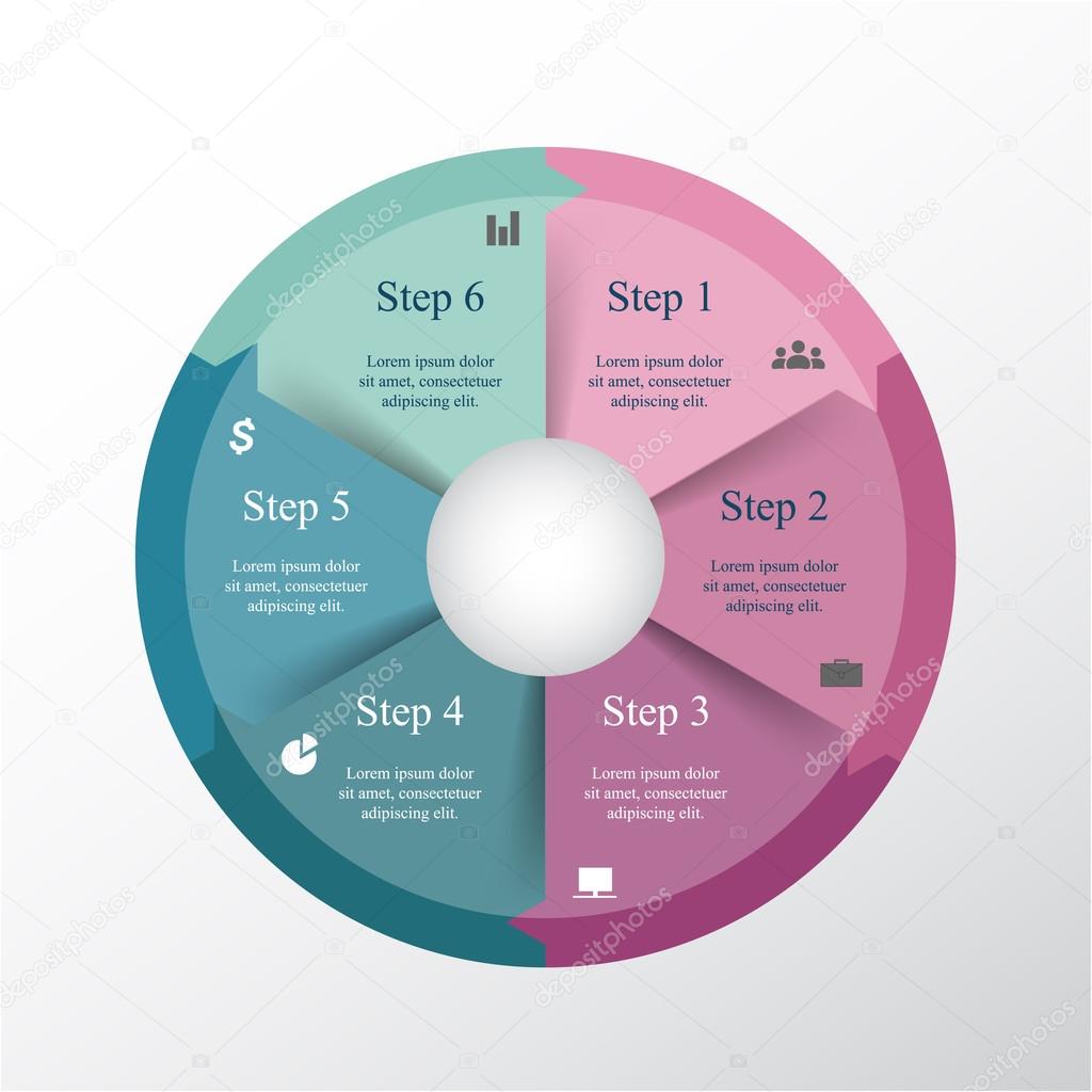 Vector infographic template