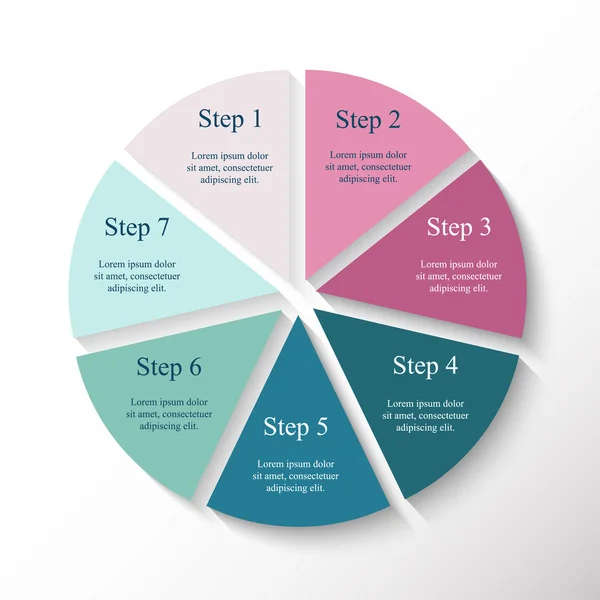 Vectorinfografische template — Stockvector