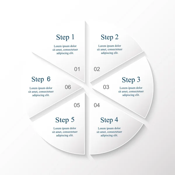 Vectorinfografische template — Stockvector